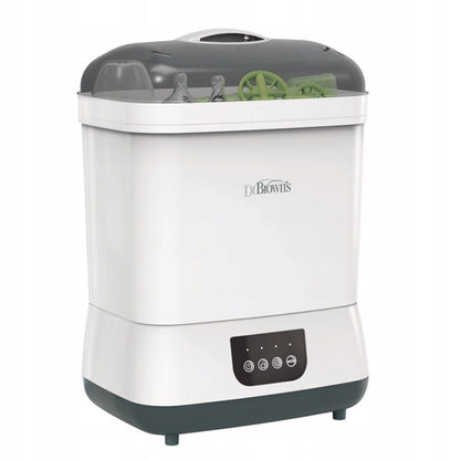 DR BROWN'S 2in1 Sterilisator und Trockner 6 Flaschen 55 Minuten + 2 Hepa-Filter