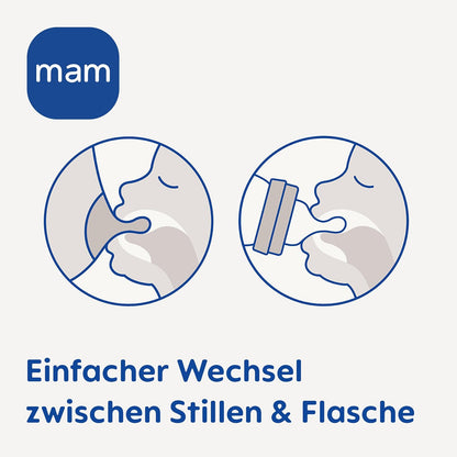 ICH HABE Flaschensauger 0+ (Gr.1) langsamer Fluss x2