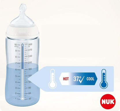 NUK First Choice+ 6-18 m FLASCHE 300 ml Temperaturanzeige