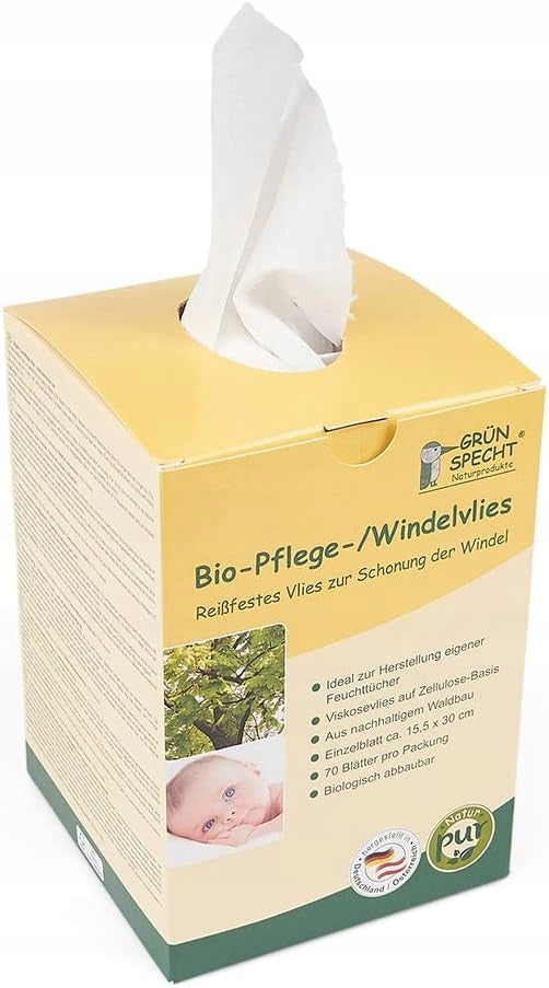 GRUNSPECHT Bio Windelvlies x70 biologisch abbaubar