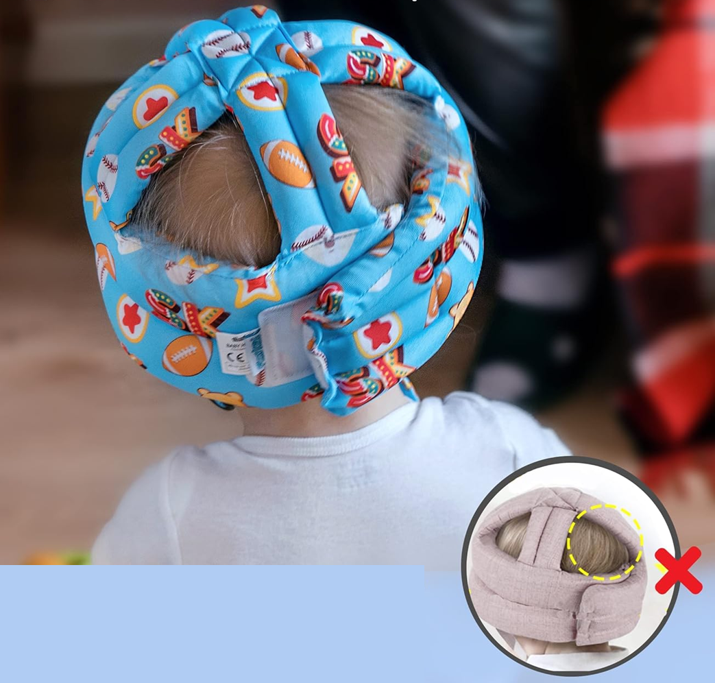SIMPLY KIDS Schutzhelm für Kleinkinder 6-24 Monate FUCHS