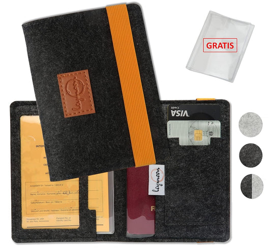 LEYMOON ORGANIZER Θήκη για έγγραφα και κάρτα εμβολιασμού