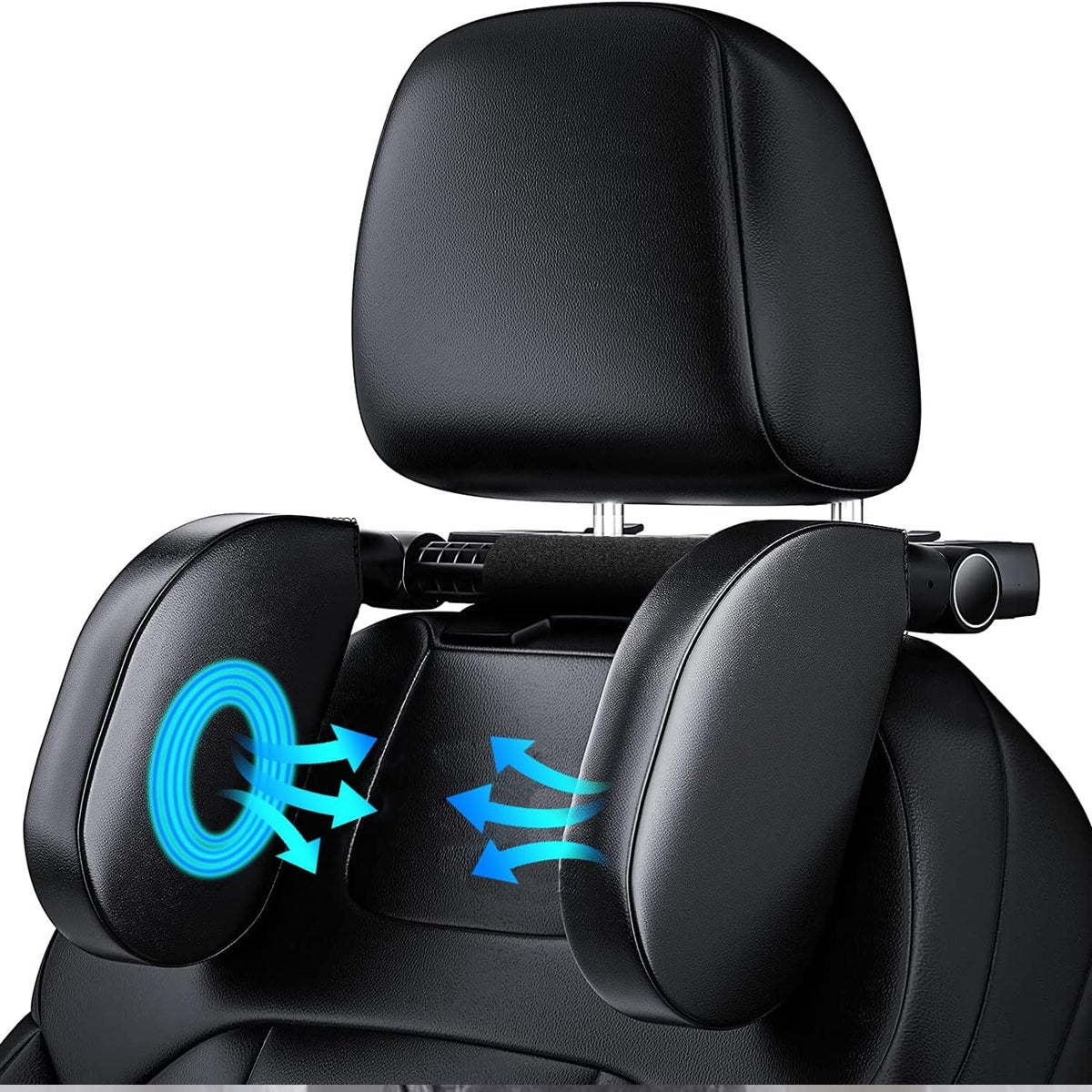 AIPWERER car headrest, 14–28 cm, 180° adjustment