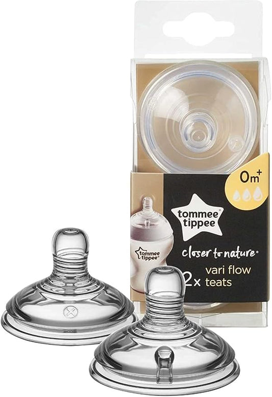 TOMMEE TIPPEE Schnuller 0m+ x2 VariFlow Closer to Nature