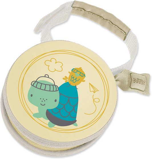 I HAVE UNDERsoother holderGood, new condition, replacement packaging availableThe MAM Pacifier POD has been