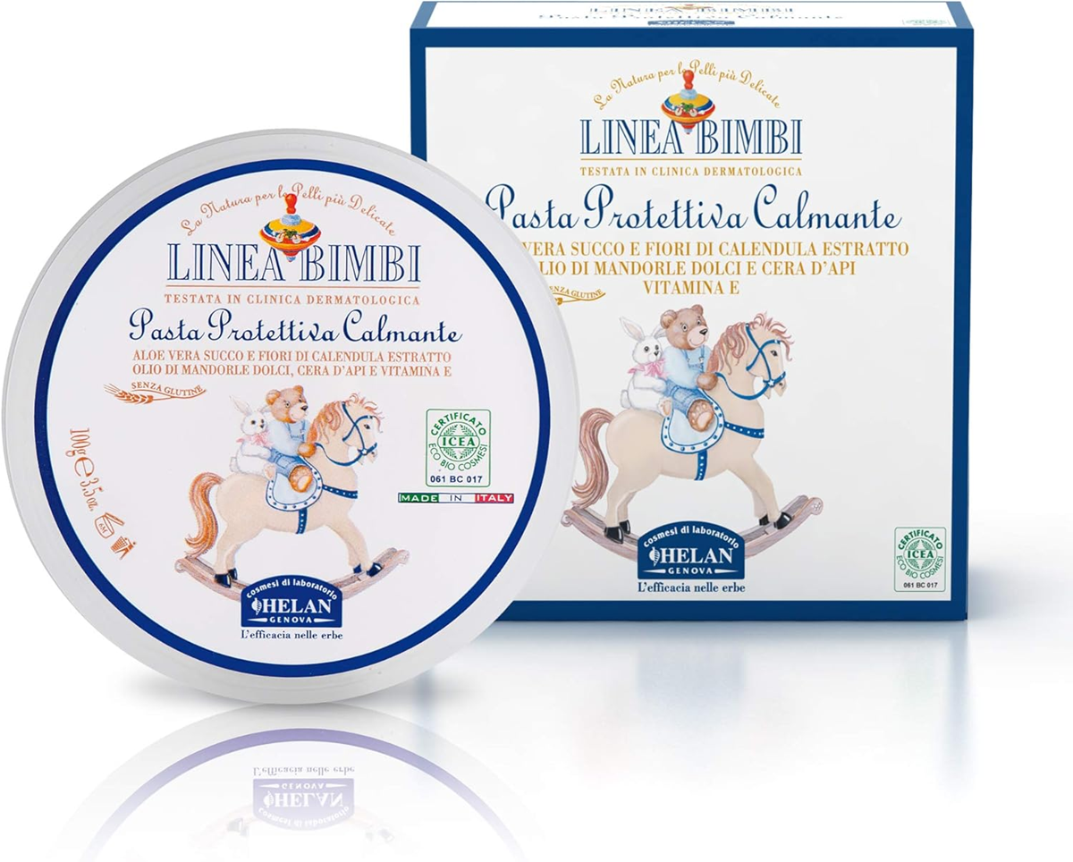 HELAN Linea Bimbi Set zur Babypflege SHAMPOO CREMES PUDER TÜCHER