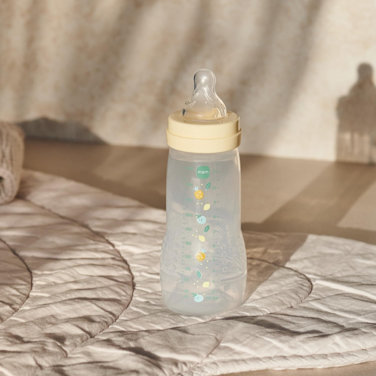 MAM Easy Active bottle set 2x 330 ml 6 m+ teat 4 very fast flow