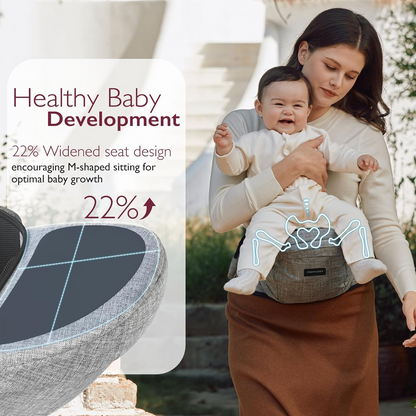 MOMCOZY Hüftsitz Babytrage bis 20kg