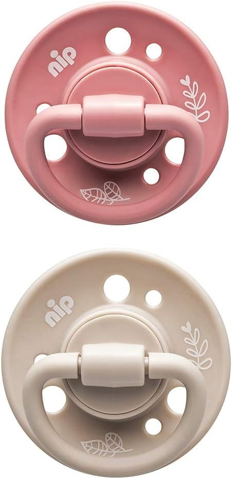 NIP CHERRY GREEN nyugtató cumi, 2 db 6 hónap+