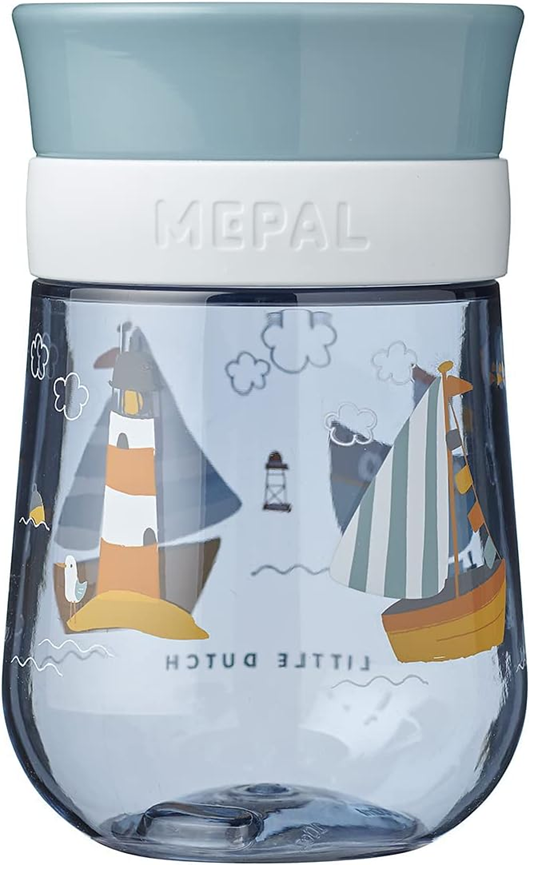 MEPAL Trainer Cup Auslaufsicherer Becher 360-Grad-Trinkrand 300 ml 9 M+
