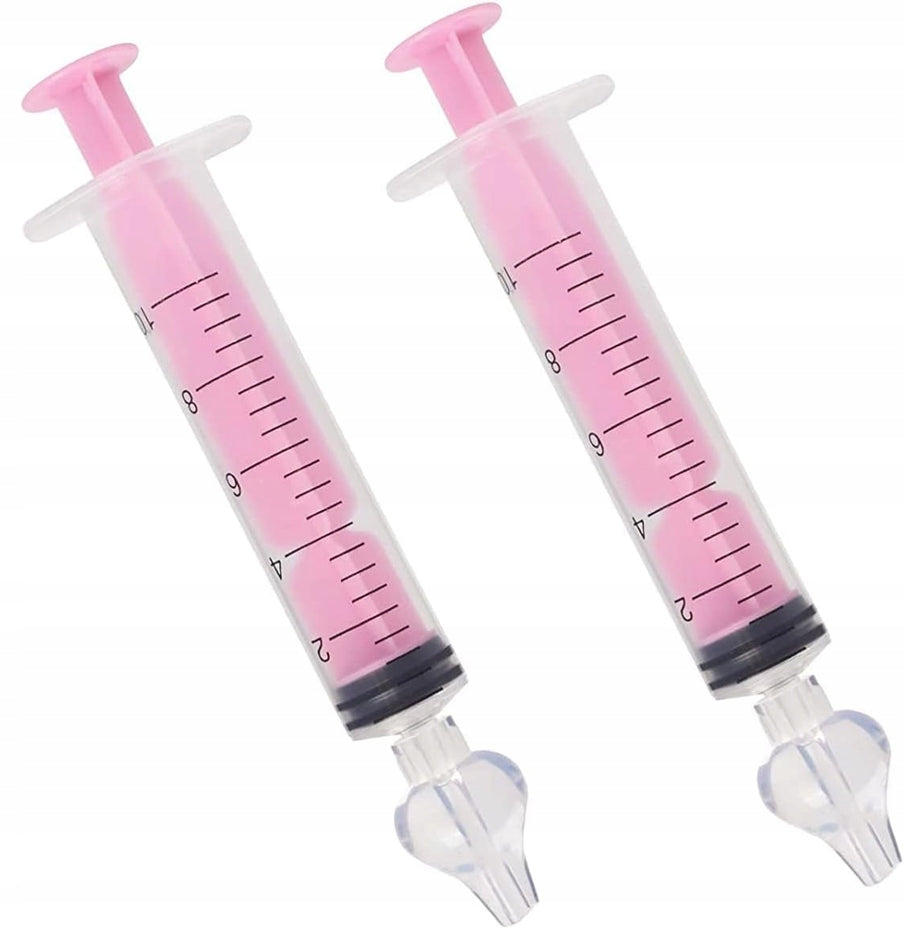 BABY AGE Nasendusche Spritze 2 Stück 10 ml
