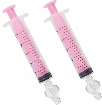 BABY AGE Nasendusche Spritze 2 Stück 10 ml