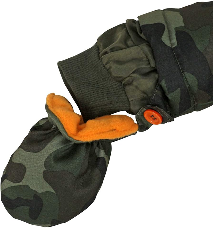 JIAMY Winteroverall mit Kapuze 12-18 Monate + Handschuhe Schuhe