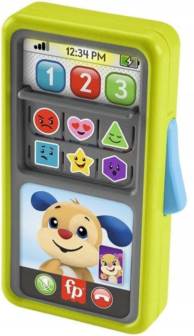 FISHER-PRICE interactive SMARTPHONE, 75 songs, phrases and sounds, ENGLISH LANGUAGE