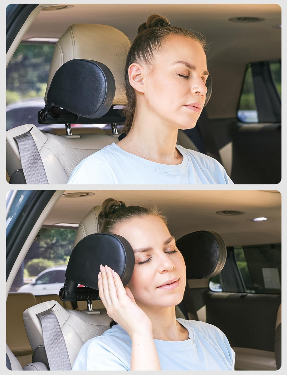 AIPWERER car headrest, 14–28 cm, 180° adjustment