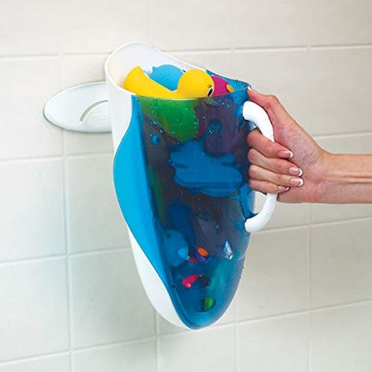 Munchkin Bath Toy Scoop Korb für Badespielzeug blau