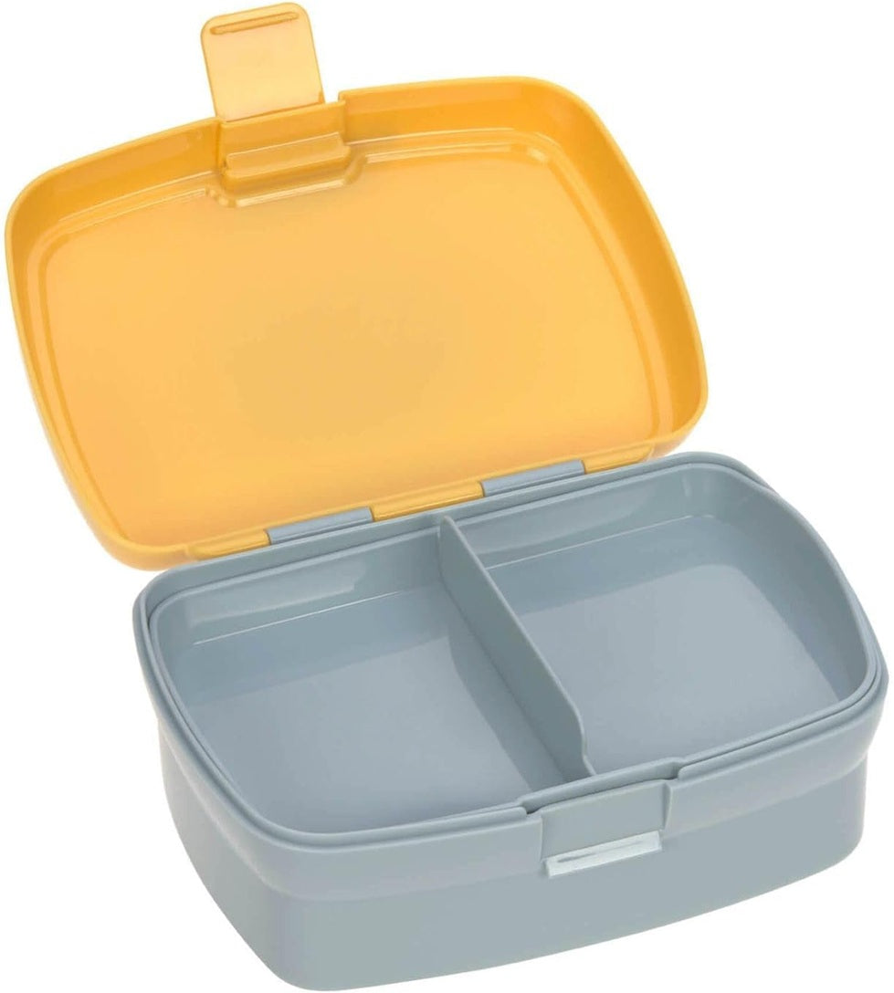 LASSIG Lunchbox mit herausnehmbarem Snackfach 460 ml LÖWE