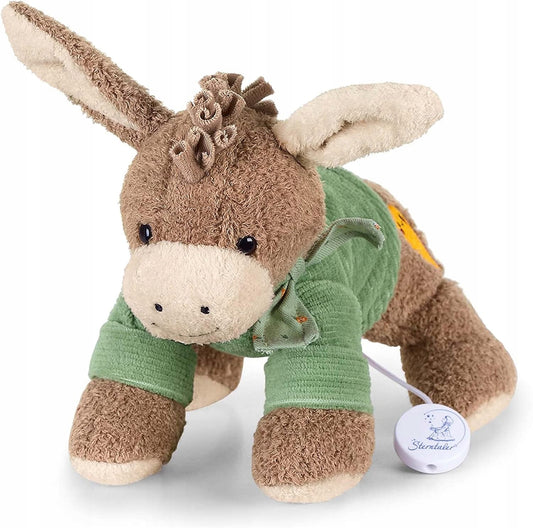 STERNTALER Esel Emmilius SCHMUSEN MIT SPIELUHR 20 cm "O