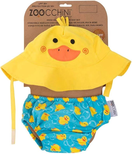 ZOOCCHINI Schwimmwindel + Hut 6-12 Monate