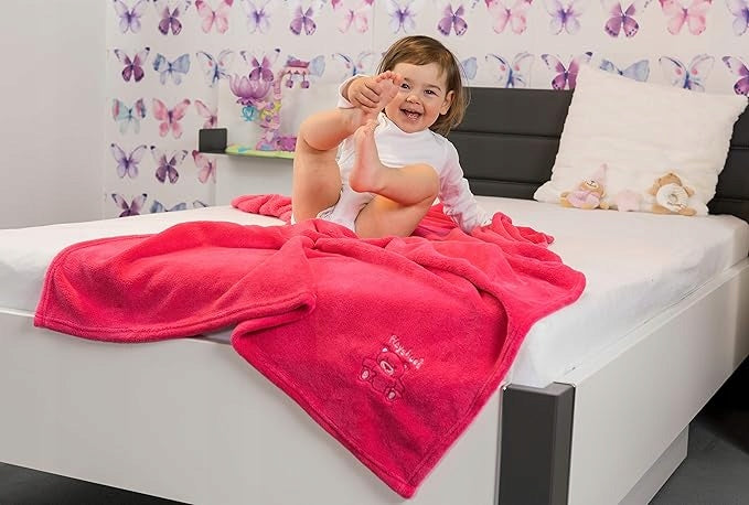 PLAYSHOES koc dla niemowląt polarowy 75x100
