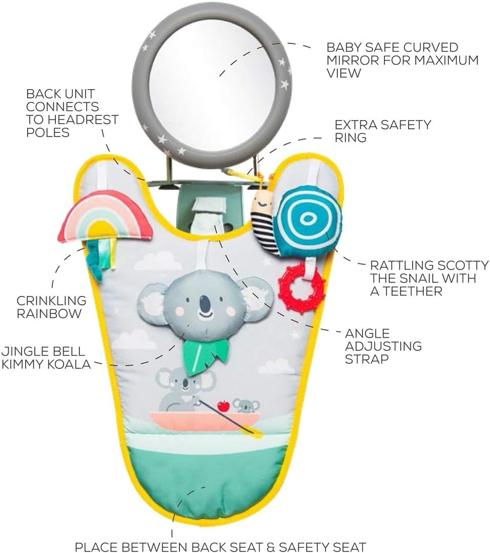 TAF TOYS Koala Spiegel Auto-Activity-Center