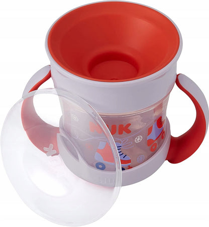 NUK Mini Magic Cup, auslaufsicherer Trinklernbecher, 160 ml, 6 m+