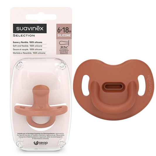 SUAVINEX SX PRO SELECTION soothing silicone symmetrical pacifiers