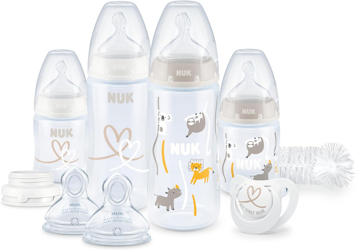 NUK Flaschen-Set Perfect Start Temperaturkontrolle 9tlg.