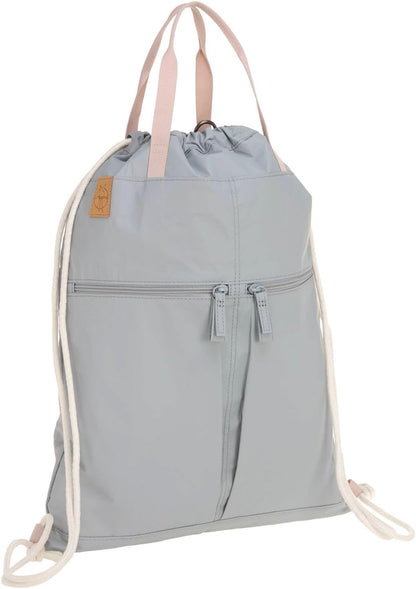 LASSIG Wickeltasche Rucksack + Haken