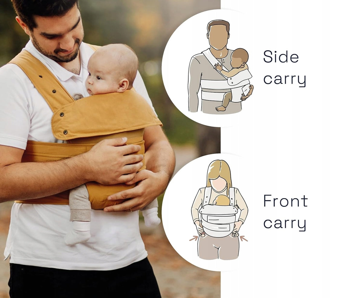 MARSUPI 2.0 ergonomische Babytrage S/M 3,5 - 15 kg