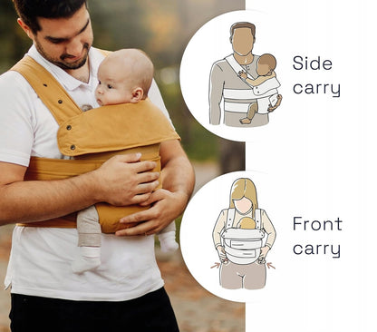 MARSUPI 2.0 ergonomische Babytrage S/M 3,5 - 15 kg