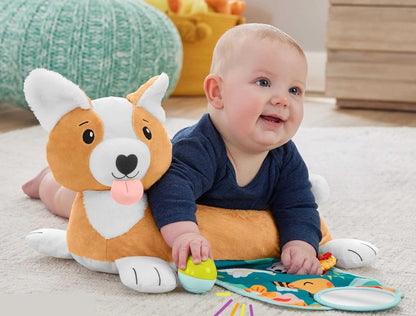 FISHER-PRICE HJW10 cățeluș pentru joaca pe burtică 29,2 x 43,2 cm
