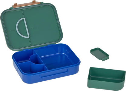 LÄSSIG Bento lunch box with compartments 17 × 21 cm Rainbow