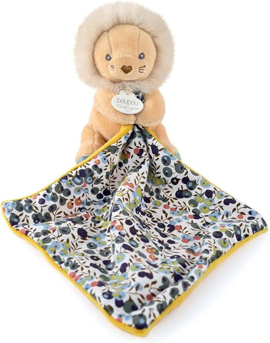 DOUDOU et COMPAGNIE komforter przytulanka Lew Pantin 21 x 27 cm