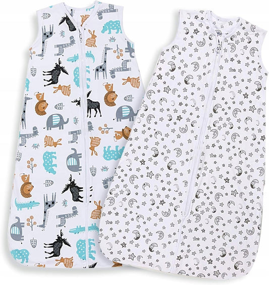 LICTIN Sommerschlafsack 0,5TOG 65-85cm x2
