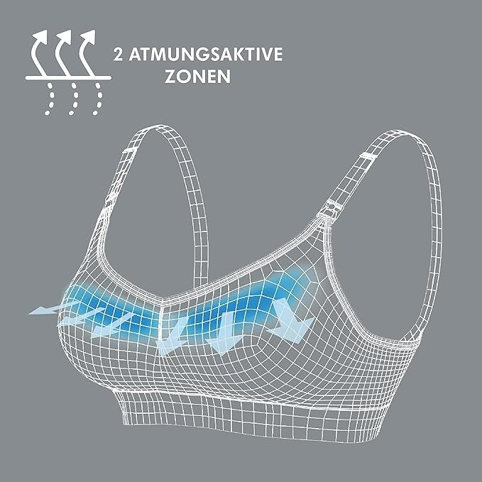 MEDELA KEEP COOL ULTRA biustonosz do karmienia bezszwowy S