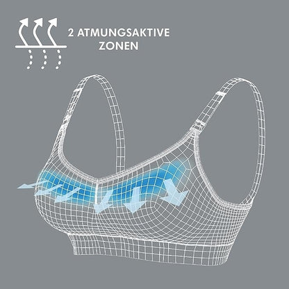MEDELA KEEP COOL ULTRA biustonosz do karmienia bezszwowy S