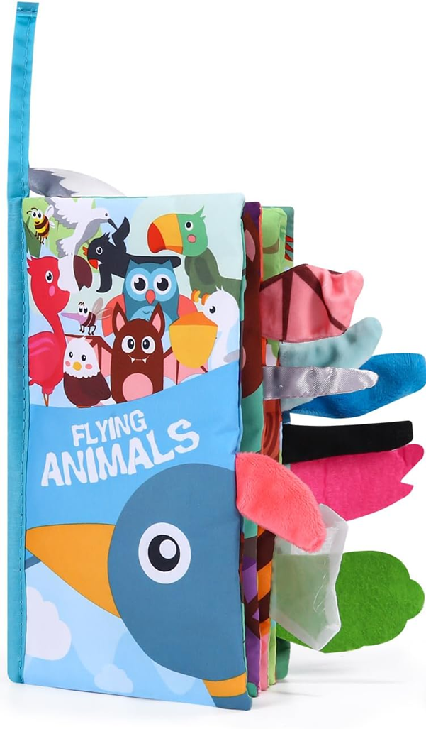 ZAWAER Flying Animals Sinnesbuch HÄNGER 12,5 x 22 cm