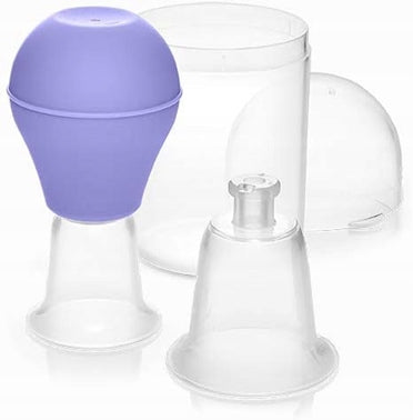 LANSINOH LatchAssist Brustwarzenformer Set für Flach- und Hohlwarzen 19, 24 mm