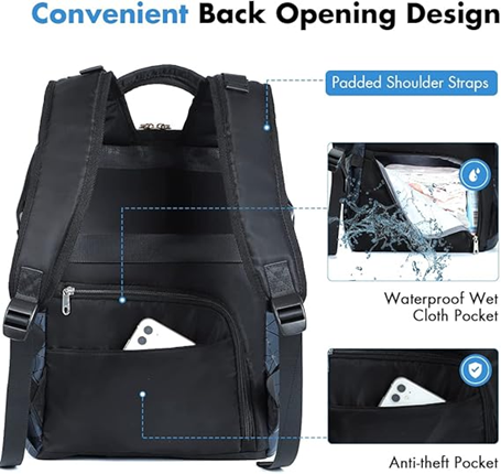 LEKEBABY Wickelrucksack WASSERDICHT