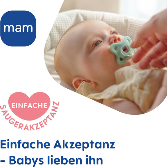 MAM Comfort Silikon-Schnuller x2 3–12 Monate – Produktfoto 2