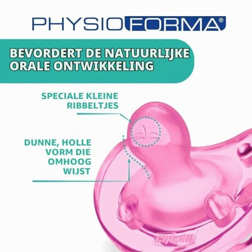 Chicco Physioforma Soft Silikonschnuller rosa 0-6m