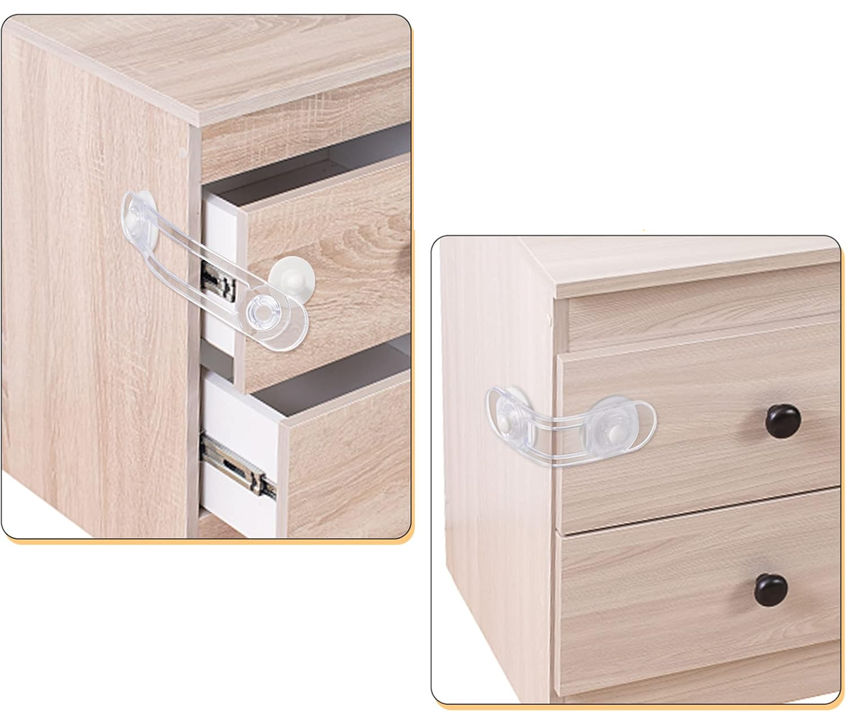 INEDIT Schrank- und Schubladensicherung 3,5 x 11 cm 1 Stück