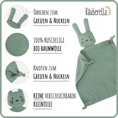 NUDU BABY Mull-Set KOMFORTER Beißring