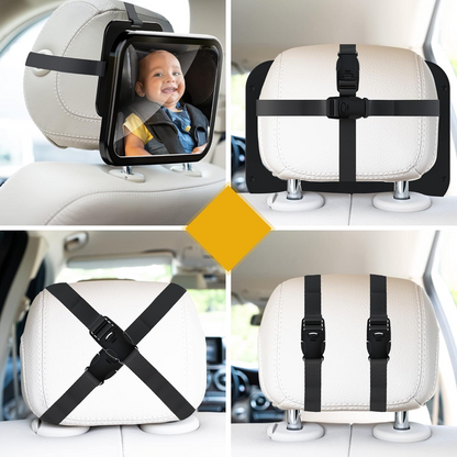AKAPOLA 360° Auto-Babyspiegel