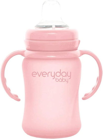 EVERYDAY BABY Sippy Cup Trinklernbecher Glas 150 ml 6m+