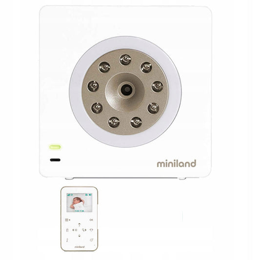 MINILAND zusätzliche Kamera für das Babyphone DIGIMONITOR 2.4 + Ständer