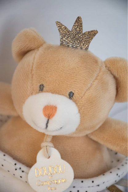 DOUDOU et COMPAGNIE Kuscheltier König Bär 20 cm