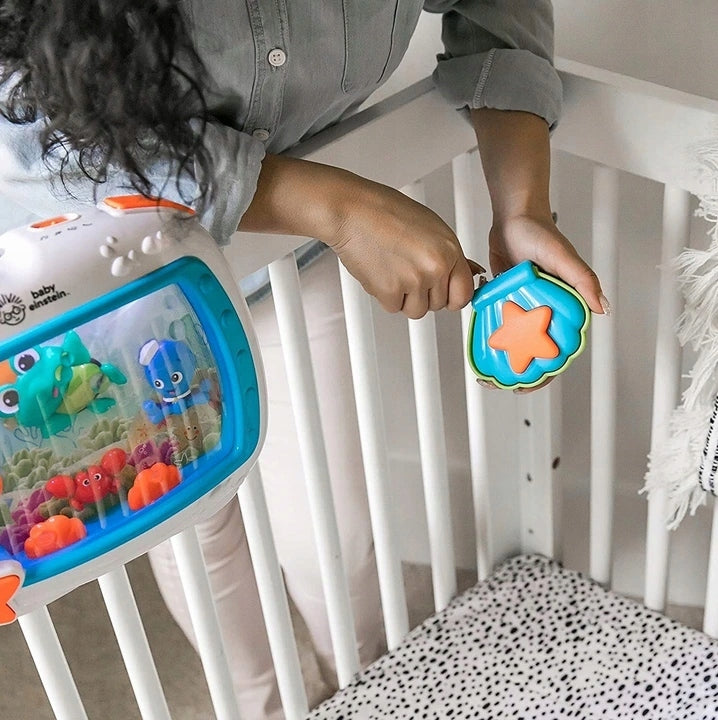 BABY EINSTEIN Meeresfreunde Spieluhr + Fernbedienung