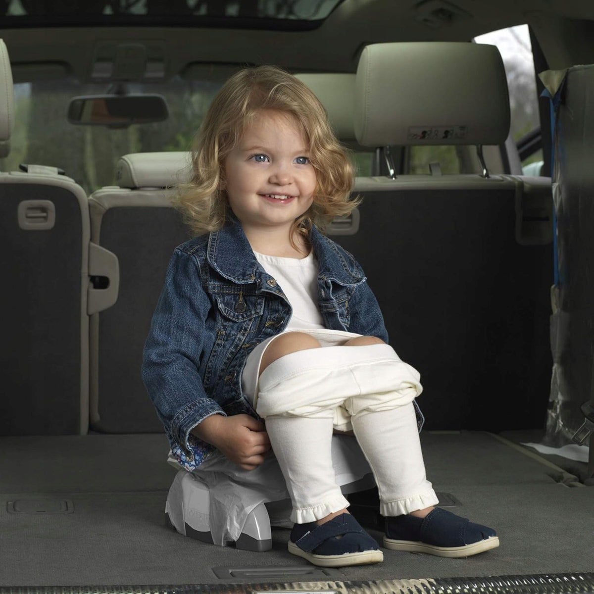 POTETTE Plus 3-in-1 Reise-Nachttopf Toilettensitzauflage + Beutel 15m+